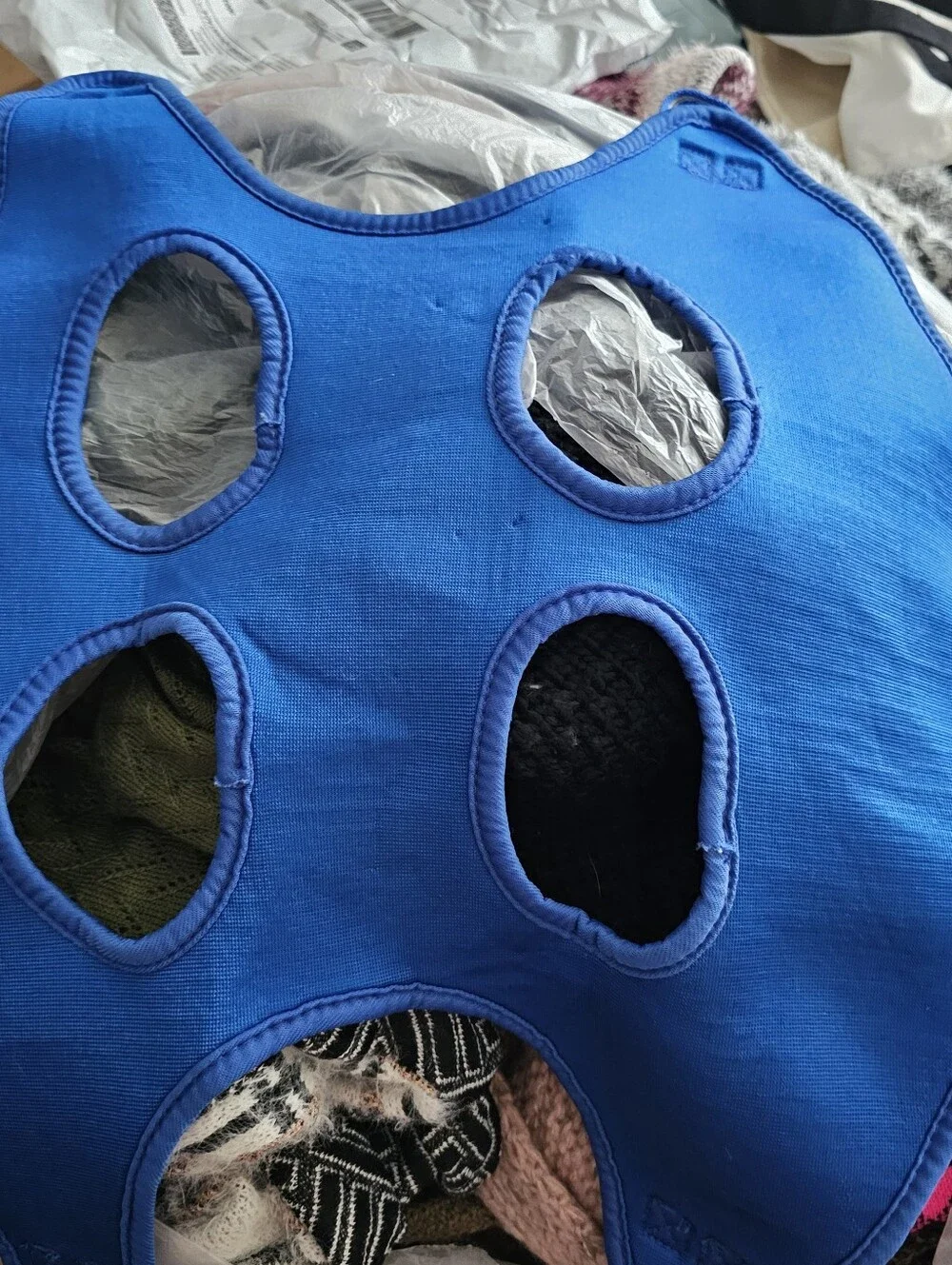 Ateson Blue Mesh Pet Grooming Bathing Sling